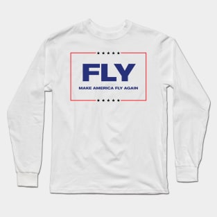 Fly on Mike Pence Vote 2020 President Election Parody Trump Long Sleeve T-Shirt